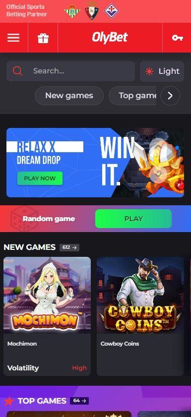 Register your OlyBet Casino Account.